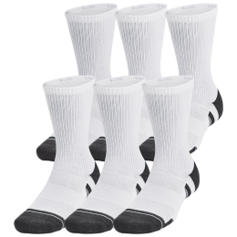 Juego de calcetines Under Armour Unisex Perf Tech 6Pk Crew