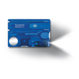 Tarjeta multiuso Victorinox SwissCard Lite azul