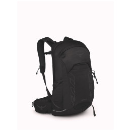 Mochila de senderismo Osprey Talon 22 negro black/coal grey