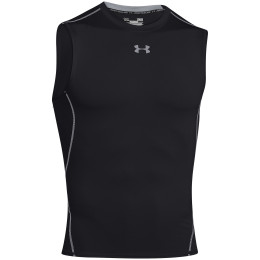 Camiseta funcional sin mangas para hombre Under Armour Hg Armour Sl negro Black/Steel