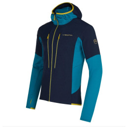 Sudadera de hombre La Sportiva Session Tech Hoody M (2023) azul/ azul claro Night Blue/Crystal