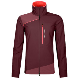 Chaqueta de mujer Ortovox W's Pala Light Jacket rojo Winetasting
