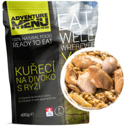 Plato preparado Adventure Menu Pollo a la salvaje con arroz 400g