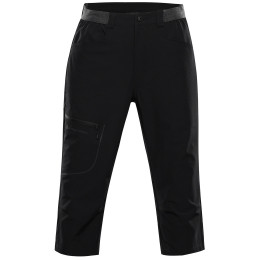 Pantalones de tres cuartos para hombre Alpine Pro Weder 2 negro BLACK