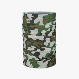 Cuello multiuso Buff Coolnet UV+ verde Enob Khaki