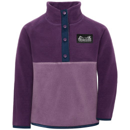 Sudadera para niños Didriksons Monte Kids Half Bu 6 Northen Purple violeta Northen Purple