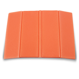 Asiento plegable Yate Harmonika naranja