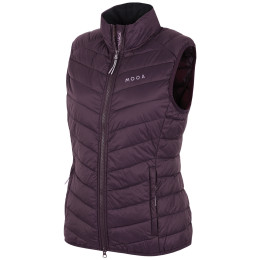 Chaleco de plumón para mujer MOOA Taro Duotherm violeta oscuro dark purple