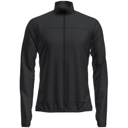 Sudadera funcional de hombre Icebreaker Men Merino Blend 300 RealFleece™ Descender LS Zip negro Black