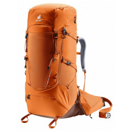 Mochila de senderismo Deuter Aircontact Core 65+10 SL naranja chestnut-umbra