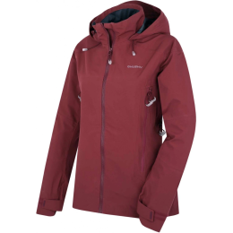 Chaqueta de mujer Husky Nakron L rojo oscuro dk. bordo