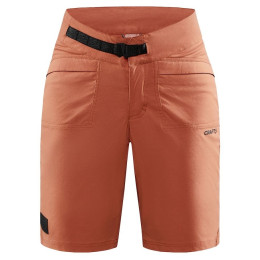 Pantalones cortos de ciclismo para mujer Craft Core Offroad Xt naranja Terracot