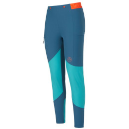 Mallas de mujer La Sportiva Camino Tight Pant W azul Storm Blue/Lagoon