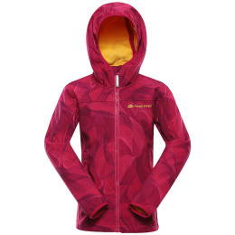 Chaqueta softshell para niños Alpine Pro Hooro rosa cabaret