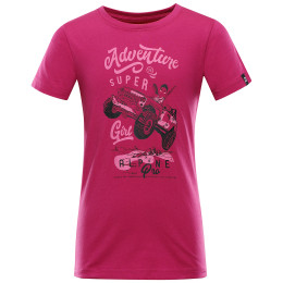 Camiseta para niños Alpine Pro Beto rosa fuchsia red