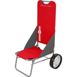 Carretilla Brunner Beach Cart rojo