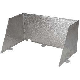 Protector contra viento Crespo P/258 Windbreak plata