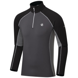 Sudadera de hombre Dare 2b Interfused II negro/gris AluminumGray/EbonyGrey