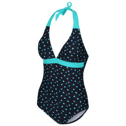 Bañador de mujer Regatta Flavia Costume 2021 azul oscuro NavyDot