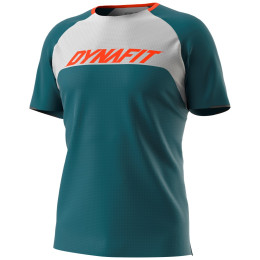 Camiseta de ciclismo para hombre Dynafit Ride S/S Tee M 2022 azul petrol nimbus