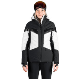 Chaqueta de esquí para mujer Northfinder Abigale negro/blanco 279blackwhite