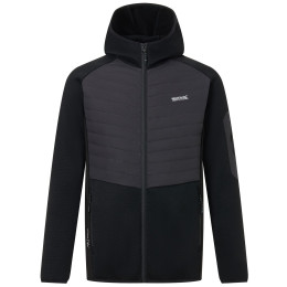 Chaqueta híbrida para hombre Regatta Newhill Hybrid gris/negro Ash/Black
