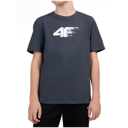 Camiseta para niños 4F Tshirt M3515 Dark Grey gris Dark Grey