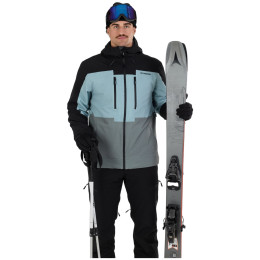 Chaqueta de hombre Fundango Nelson Allmountain Jacket turquesa/azul frosty wave