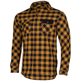 Camisa de hombre Etape Shirt amarillo/negro okrová/černá