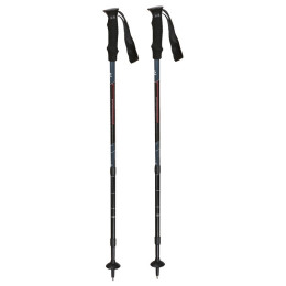 Bastones de senderismo Hannah Antishock negro/gris Gray/Anthracite