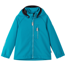 Chaqueta softshell para niños Reima Vantti Aquatic Blue azul claro Aquatic Blue