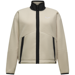 Sudadera de mujer Salewa Fanes Jacket Fz W blanco oatmeal