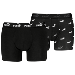 Calzoncillos bóxer para hombre Puma Elements Logo Print Boxers 2P