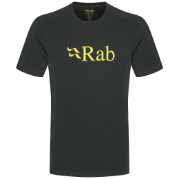 Camiseta de hombre Rab Stance Logo Tee gris