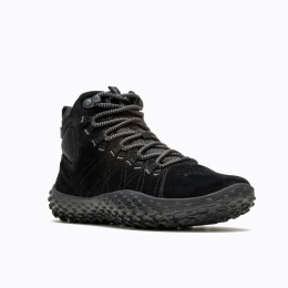 Calzado de mujer Merrell Wrapt Mid Wp negro black/black