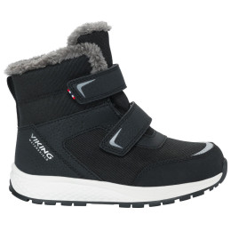 Botas de invierno para niños Viking Outdoor Footwear Equip Warm WP 2V Black/Grey negro/gris Black/Grey