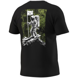 Camiseta de hombre Dynafit Back Graphic Co T-Shirt M negro 0911 - black out/SKIMONAUT