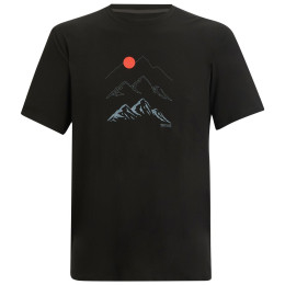 Camiseta de hombre Regatta Fingal Stretch negro Black