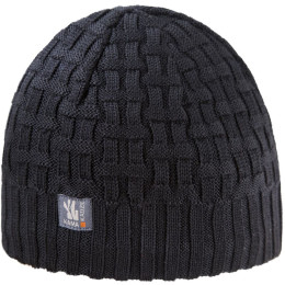 Gorro de lana merino Kama A112 negro Black