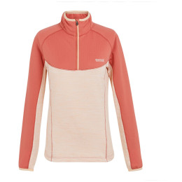 Sudadera funcional de mujer Regatta Womens Hepley coral MinR/PhPtMrl