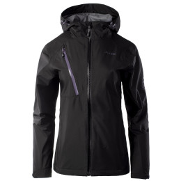 Chaqueta de mujer Elbrus Elevaz wo's negro Black/Graystone/HalogenBlue