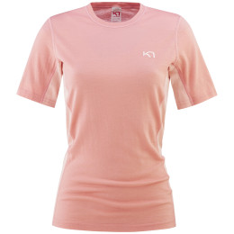 Camiseta funcional de mujer Kari Traa Elenore Tee rosa Dream