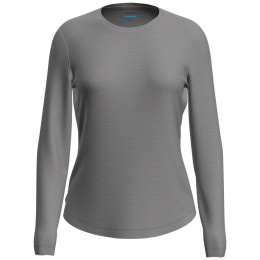 Camiseta funcional de mujer Icebreaker W Mer 125 Cool-Lite Sphere III LS Tee gris Metro Heather