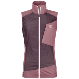 Chaleco de mujer Ortovox Trace Windbreaker Vest W rosa Chestnut
