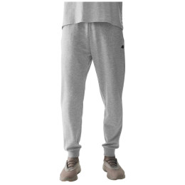 Pantalones de chándal para hombre 4F Trousers Cas M603 gris claro Cold Light Grey Melange