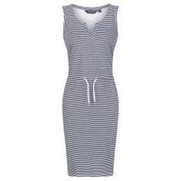 Vestido de mujer Regatta Fahari azul/blanco Navy/WhitStr