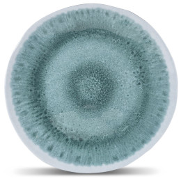 Plato Kampa Aegean Side Plate azul/verde