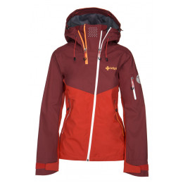 Chaqueta de mujer Kilpi Metrix W rojo Hard