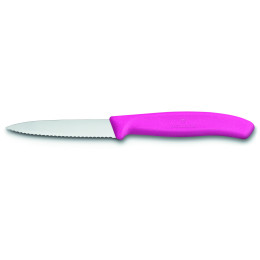 Cuchillo para verduras Victorinox vlnitý 8 cm 6.7636 rosa