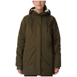 Chaqueta de mujer Columbia South Canyon Sherpa Line verde OliveGreen